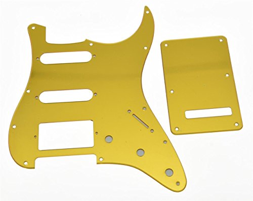 Pickguard doré ST Strat HSS Kaish pour briller sur scène