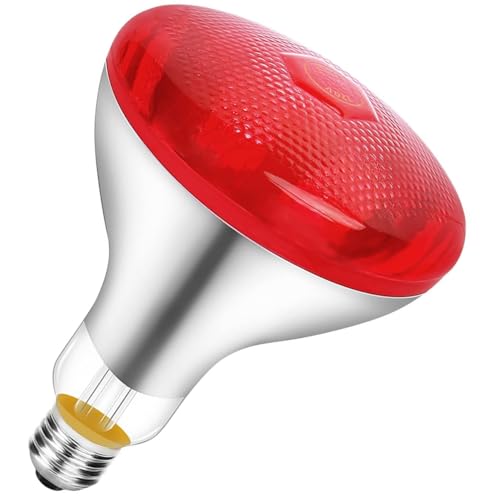 Image of Infrared Light Blub, 275W Near Infrared Red Light Therapy Heat Lamp Blub, E26 /E27 Socket, 110V