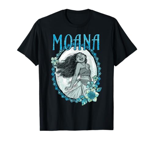 T-shirt Disney Moana graphique noir taille S vêtement homme imprimé couronne
