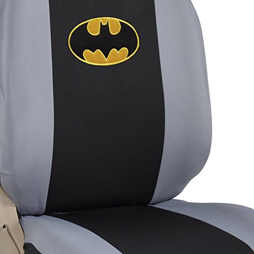 Warner Brothers Batman Seat Cover, Rubber Floor Mat For Car - Universal Fit Auto Accessories #TOP6