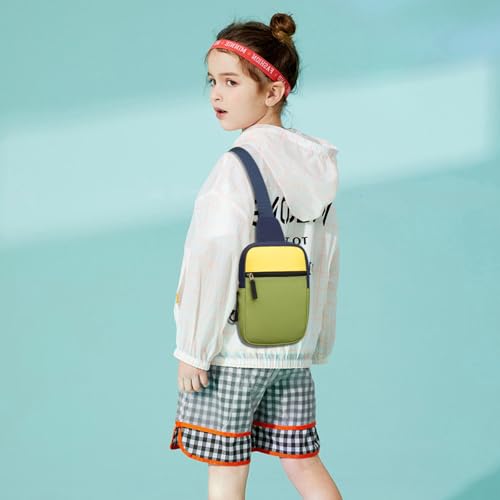 Image of Birthday Back to School Gifts for Teen Girls 8-12, Fanny Pack Crossbody Bag | 8 9 10 11 12 Year Old Girl Birthday Gifts, Kids Sling Bag Purse Travel Essential, Preppy Fashion Tween Girl Gift Trendy Stuff