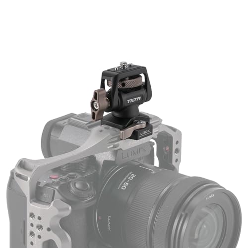 Tilta Accessory Mounting Bracket 1/4″-20 with Locating Pins to NATO Clamp - Black TA-AMB5-B