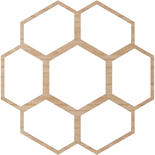 Image of Ekena Millwork 34 inchOD x 14 1 /2 inchID x 1 /4 inchT Florin Wood Fretwork Pierced Ceiling Medallion, Alder