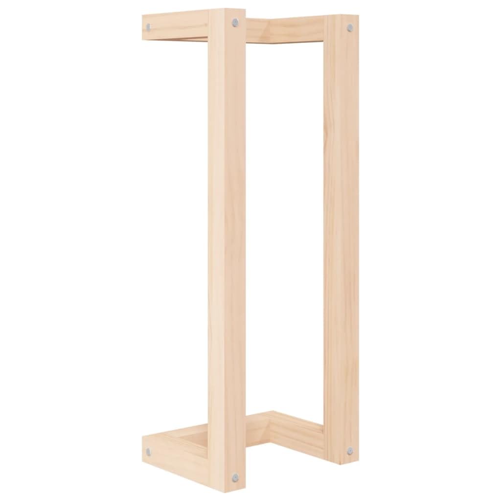 Vidaxl Brown Solid Wood Pine Towel Rack Wooden Bathroom Furniture Accessory Wall Mounted Towel Holder Hanger Rack Drying Shelf Wall Organiser