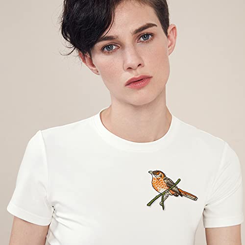 Honbay 12Pcs Mixed Style Birds Embroidery Patches Cute Birdie Iron On Patches Sew On Applique Patch For Clothes Jackets Jeans Dress Hat Arts Crafts (12 Style) #TOP3
