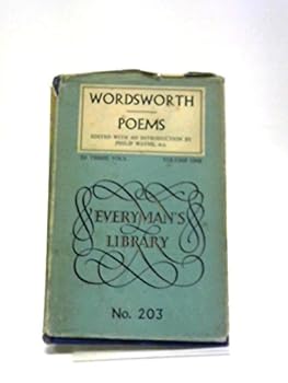 Hardcover Wordsworth's Poems: Volume 3 - Book