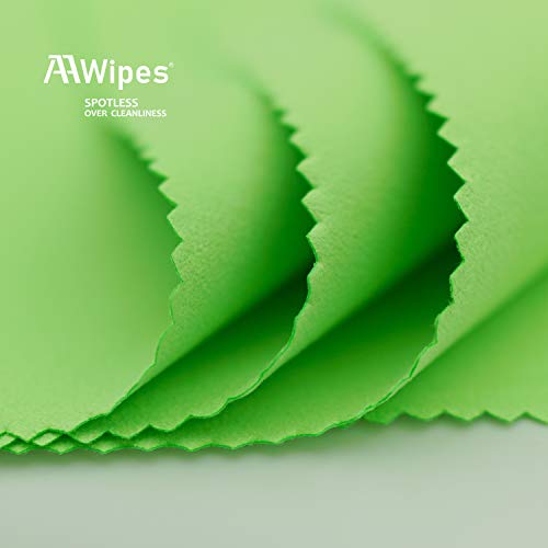 AAwipes Piano Cleaning Cloths Microfiber (3-Pack 12\"x12\") Plush Polishing Cloths for Musical Instruments Premium Cleaning Cloths for Guitar Violin Clarinet Trumpet Sax Universal (HCIS-1212-G-3)