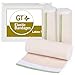 GT Cotton Elastic Bandage Wrap (6" Wide, 3 Pack) with Hook and Loop Fasteners at Both Ends | Latex Free Hypoallergenic Compression Roll for Ankle Knee Wrist Sprains, Foot Elbow Shoulder Head Injuries