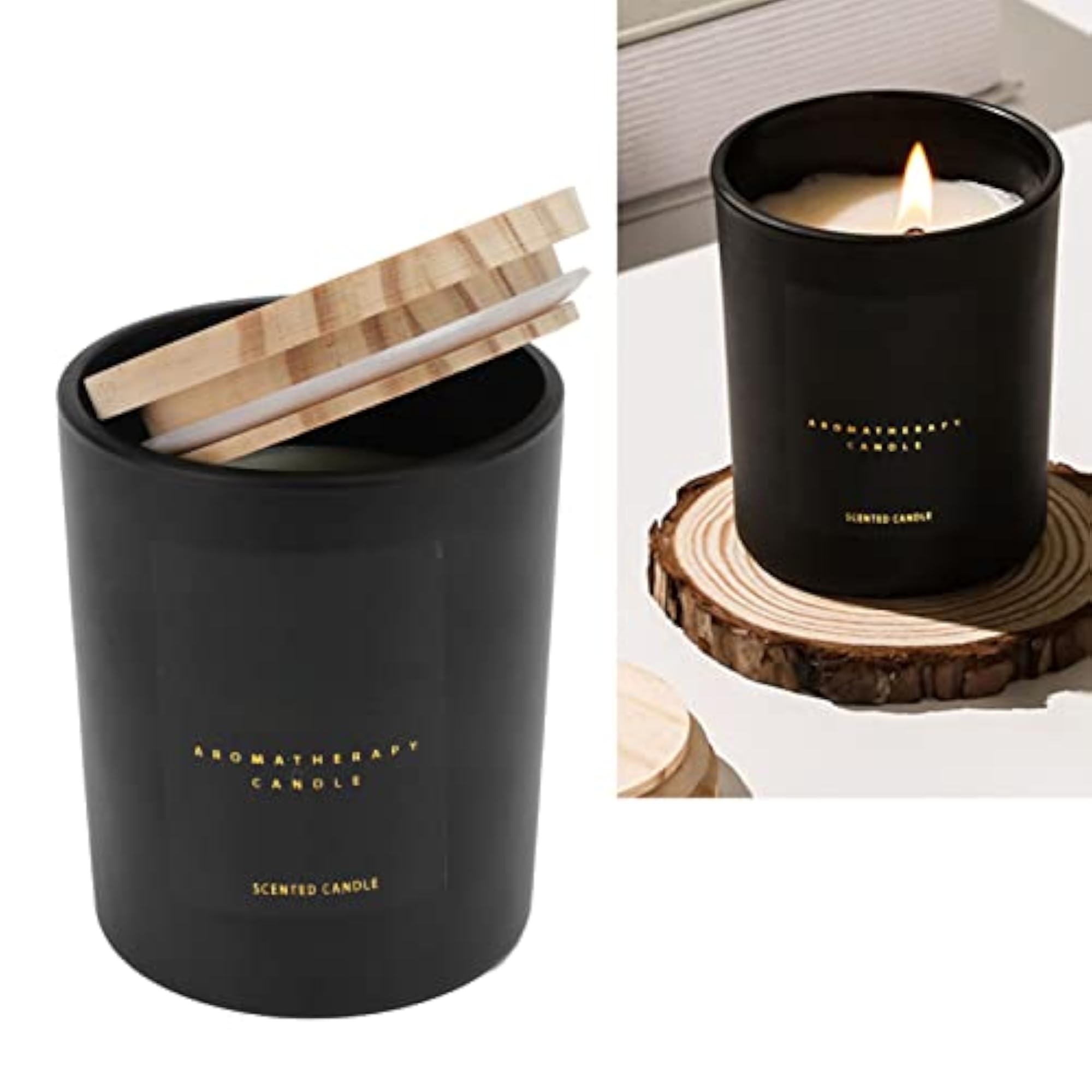 Soy Scented Candle, Smokeless for Home, Elegant Gift