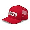 Zip Code 94020 Hat Palo Alto California CA Trucker Hat Embroidered Trendy Snapback Unisex Baseball Cap #3