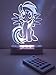 Rainbow Dash My Little Pony Starlight - Color Change 12 Color Pattern LED Decorative Night Light for Kids with Remote