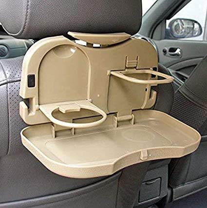 Rexmon Auto Multifunction Folding Car Back Seat Table Drink Food