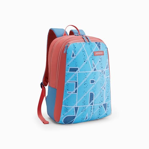 Image of American Tourister Neo 4.0 | 29 Ltrs | 2 Compartments | Bottle Pocket | Ergonomic Padded Back Panel & Shoulder Straps | School Backpack for Boys & Girls | 1 Year International Warranty | Coral