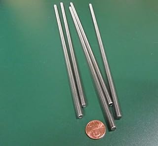 316 Stainless Steel Fully Threaded Round Rod, 1/4