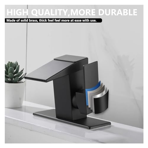 Grifo de cocina monomando que elimina salpicaduras con su caída en cascada 7
