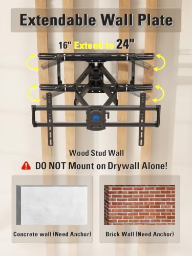 Image of Mounting Dream TV Wall Mount for Most 42-84 Inch TVs
