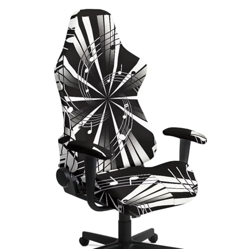 Ocwfudsx Computer Chair Cover Stretchable Gaming Chair Cover with Armrest 4Pc Office Charis Covers Ideal for Bedroom Use