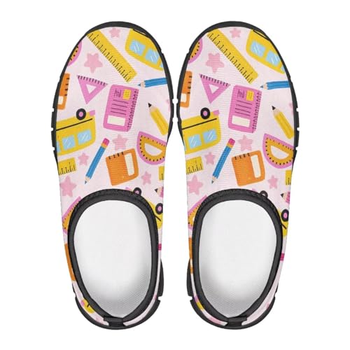 School Sneakers for Girls Animal Print Breathable Mesh Slip on Running Shoes Comfortable Low Top Tennis Shoe2