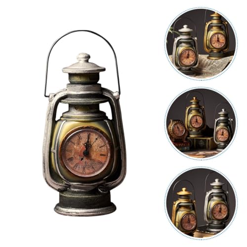 Reloj de mesa de resina retro vintage chic para decoración de interiores 7