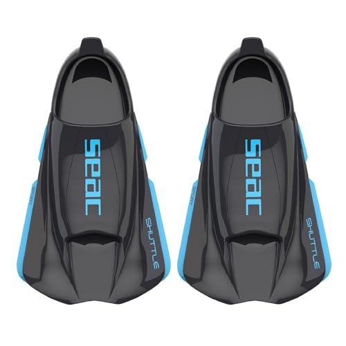 Palmes courtes natation Seac Shuttle entraînement de force cardio unisexe silicone - 2