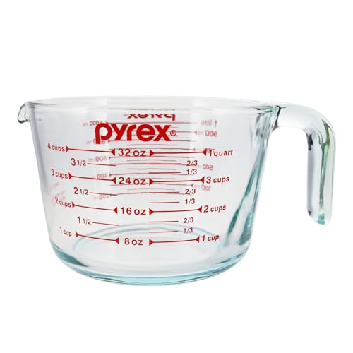 Pyrex 4-Cup Glass Measuring Cup - Made in USA