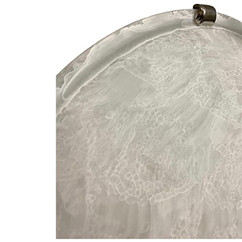 Generico Plafoniera in Vetro Satinato Duna