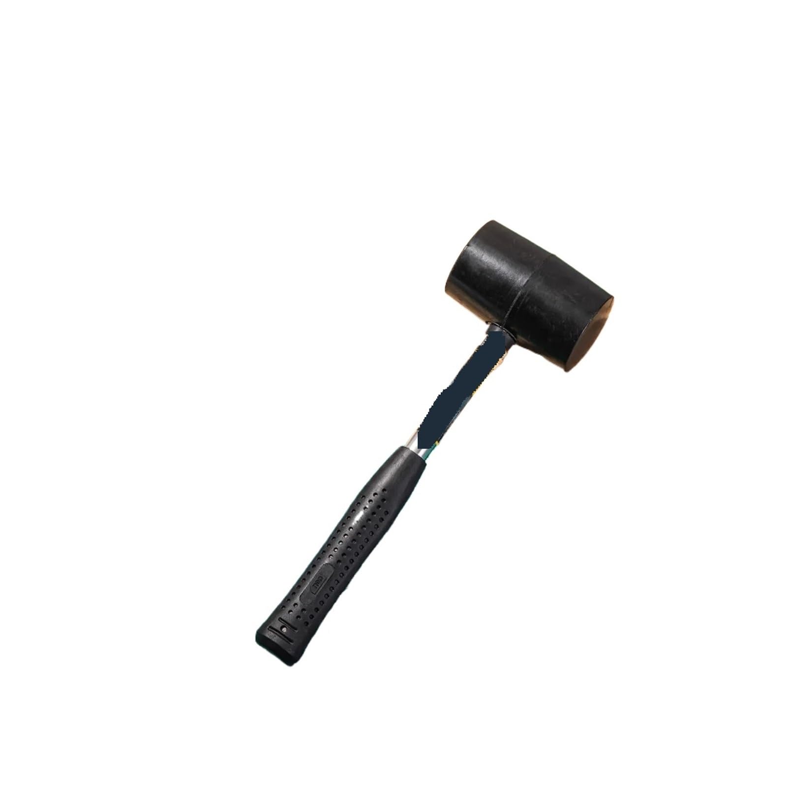 martello Martello in gomma for campeggio, pavimenti, picchetti for tende, lavorazione del legno, lavori con colpi morbidi senza danni(12OZ)