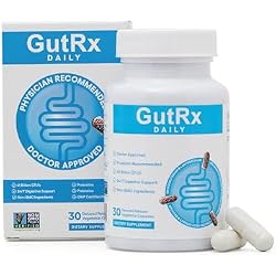 Daily Probiotics for Women & Men with Bifidobacterium Longum & Prebiotics | Probiotics and Prebiotics for Gut Health, Gluten Free, 61 Billion CFU, 30 Ct Enteric Coated Capsules