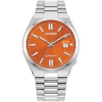 Citizen Men's Automatic Tsuyosa Sport Luxury Watch (Orange Dial)