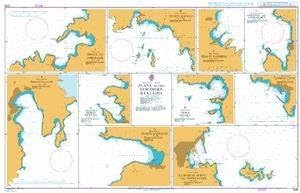 UKHO BA Chart 1538: Plans in The Northern Kyklades