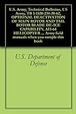 blade 500 ersatzteile  U.S. Army, Technical Bulletins, US Army, TB 1-1520-238-20-62, OPTIONAL DEACTIVATION OF MAIN ROTOR AND TAIL ROTOR BLADE DE-ICE CAPABILITY, AH-64 HELICOPTER ... when you sample this book (English Edition)