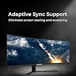 Deco Gear 49" Curved Ultrawide Gaming Monitor | 32:9 | 3840x1080 | 144Hz | 3000:1 | E-LED | 2 HDMI | 2 Display Port - Image 5