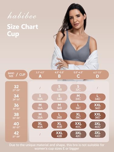 Image of habibee Jelly Bra for Women No Underwire Comfort Seamless Bras Push Up Wireless Bras Full Coverage Bralettes
