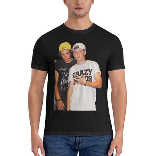 Dkysdv Novelty Men'S Women'S T-Shirt Cotton Print Nialls And Music Horans Design Short Sleeve T-Shirts X-Large thumb #7