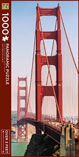 1000 Piece Panoramic Golden Gate Puzzle By Janet Fikar by Andrews + Blaine