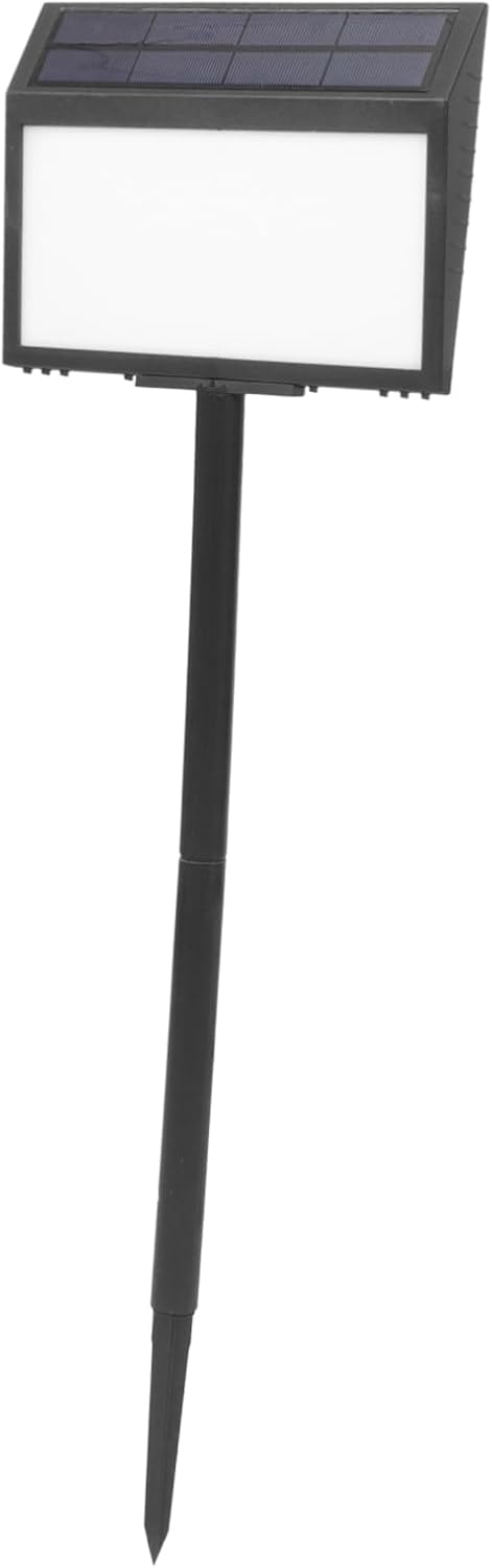 Gadpiparty 1set Solar Address Sign Lamp Led Lights Weather-resistant House Number Plaque for Outdoor Use Intelligent Light- Control Wall-mounted Ground-inserted Design