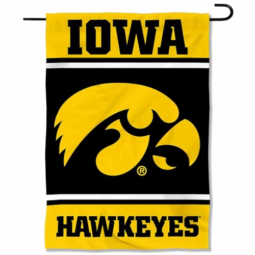 Iowa Hawkeyes Garden Flag