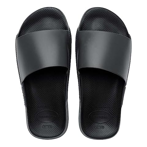 Havaianas Unisex Black Flip-Flops Slides Cover