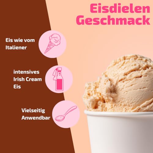 Baileysimo Eispaste │ MEGA GESCHMACK │ Pimpe deine Eis, Desserts, Getränke, Tortencremes uvm. mit einem kulinarischen Geschmackshighlight auf│ Inhalt 250 g – Bild 3