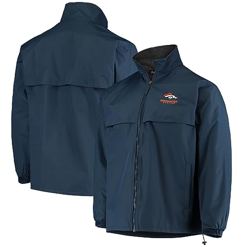Image of dunbrooke Men's Royal Indianapolis Colts Triumph Fleece Full-Zip Jacket