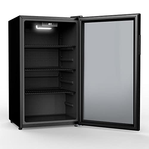 Refrigerador Expositor Vertical Eos Eco Gelo 124l Eev120p Preto 110v