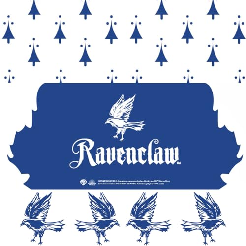 FreeFaro - Bandana Harry Potter Corvinal - P | Ajustável, Poliéster Resistente, Confortável e Leve,