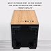 Clapbox Cajon Drum Oak Wood (Full Size) - NOT MADE IN CHINA - 3 Internal Snares | Most Popular Cajon Brand Online (Beige)