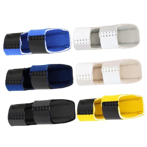 FOMIYES Practical Finger Support Brace 6pcs Breathable Finger Splint for Finger Sprain Brace and Finger Wrap