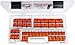 WAGO 221 Series 85pc Compact Splicing Wire Connector Assortment with Case, Includes (40x) 221-412, (29x) 221-413, (16x) 221-415, Lever-Nuts
