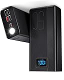 50000mAh Power Bank：22.5W Batterie externe à chargement rapide avec grande 2×25000 mAh Power Bank