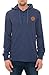 LRG Men's RC Thermal Pullover Henley Shirt, Navy Heather, X-Large