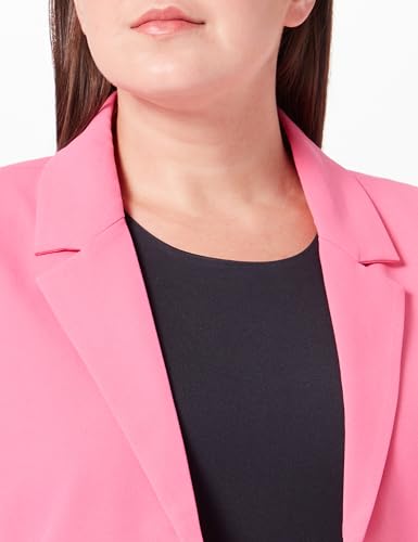 Blazer femme coupe ajustée KAFFE veste chic à revers cranté et bouton - 2