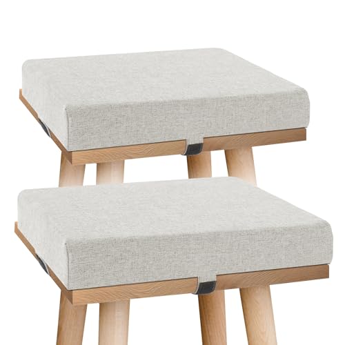 BALAPET Set of 2 Thicken Bench Stool Cushion,Comfort Bar Pads