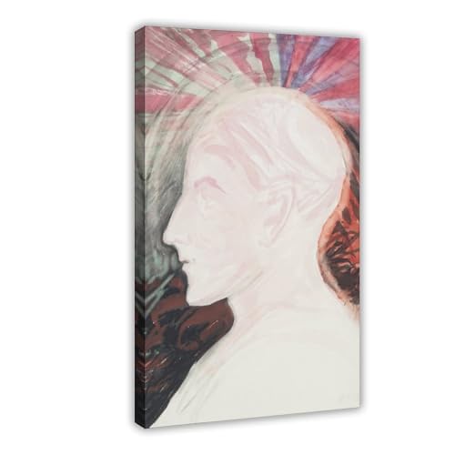 Toile Hilma Af Klint Untitled 1993 pour un salon moderne 30x45cm
